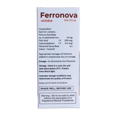 Ferronova Kid Drops 15 ml, Pack of 1 ORAL DROPS