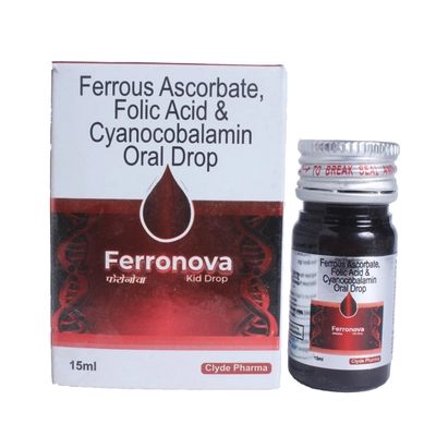 Ferronova Kid Drops 15 ml, Pack of 1 ORAL DROPS