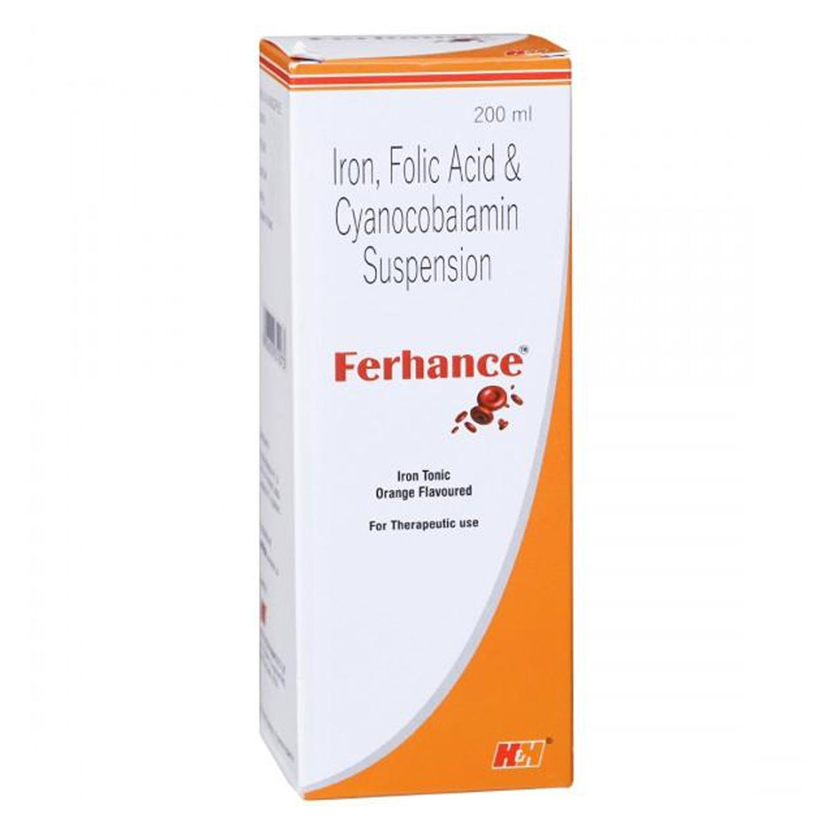 Buy Ferhance Orange Suspension 200 ml Online