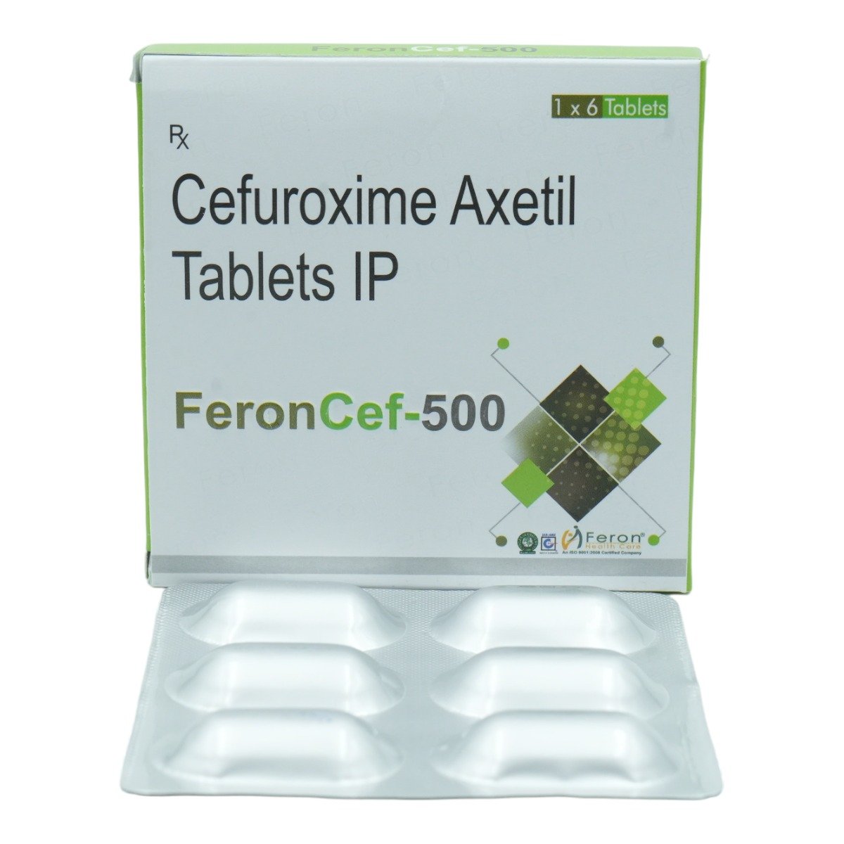 Feroncef 500 Tablet 6's, Pack of 6 TABLETS Feroncef 500 Tablet 6's, Pack of 6 TABLETS