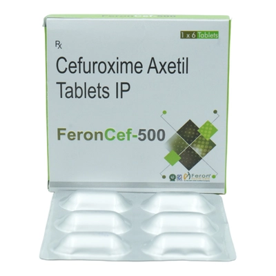 Feroncef 500 Tablet 6's, Pack of 6 TABLETS