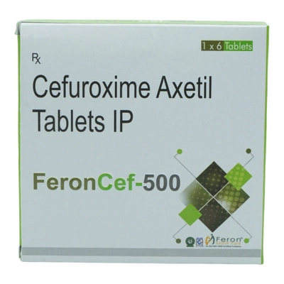 Feroncef 500 Tablet 6's, Pack of 6 TABLETS