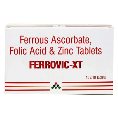 Ferrovic-XT Tablet 10's, Pack of 10 TABLETS