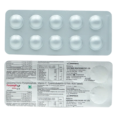 Feroneph-LP Tablet 10's, Pack of 10 TABLETS