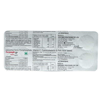 Feroneph-LP Tablet 10's, Pack of 10 TABLETS