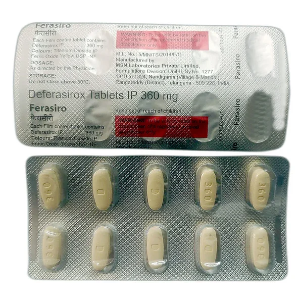 Ferasiro 360 Tab 10'S, Pack of 10