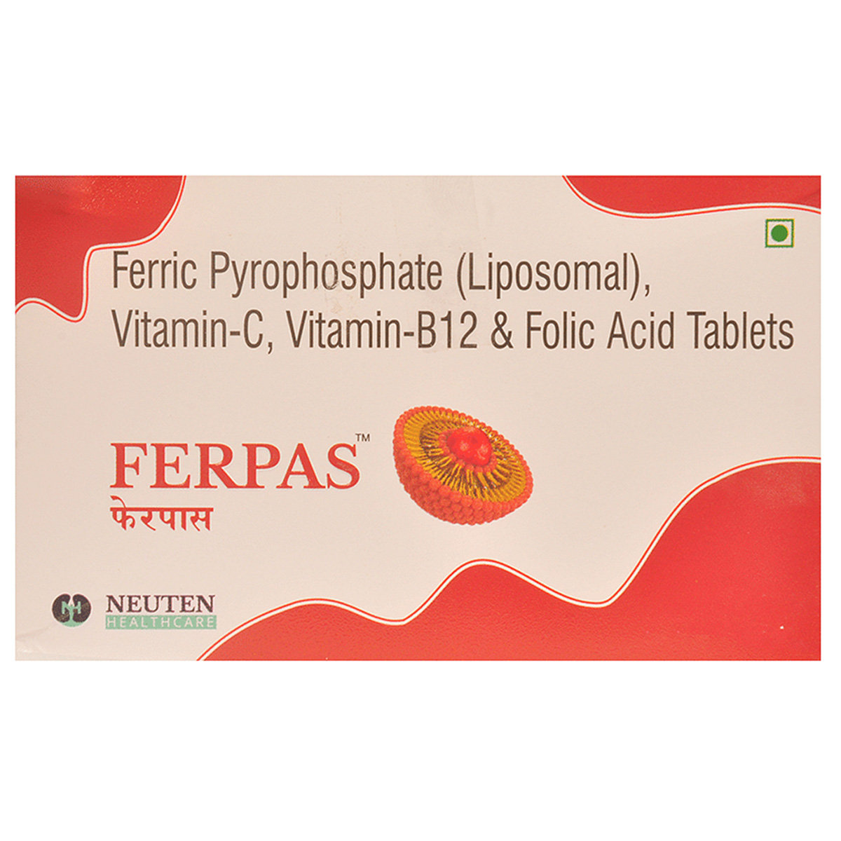 Ferpas Tablet 10's, Pack of 10 TabletS Ferpas Tablet 10's, Pack of 10 TabletS