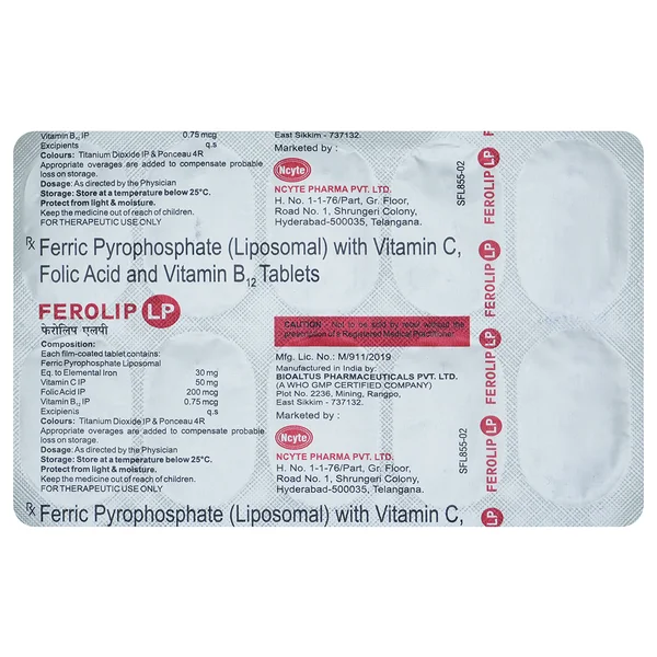 Ferolip LP Tablet 10's