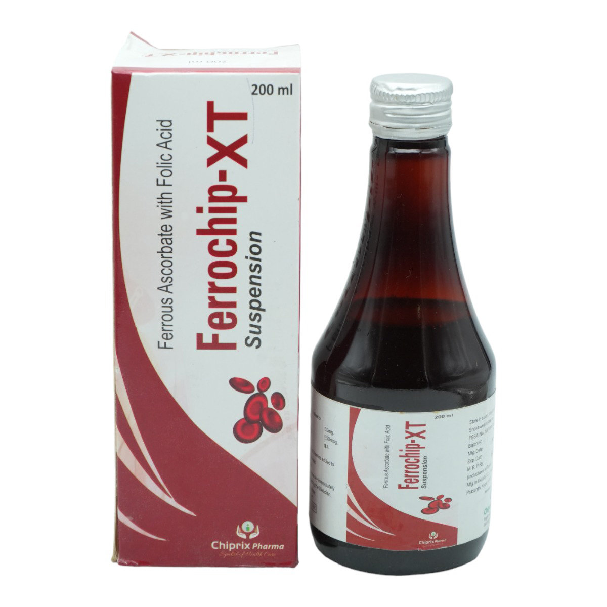 Ferrochip-XT Suspension 200 ml, Pack of 1 Suspension Ferrochip-XT Suspension 200 ml, Pack of 1 Suspension