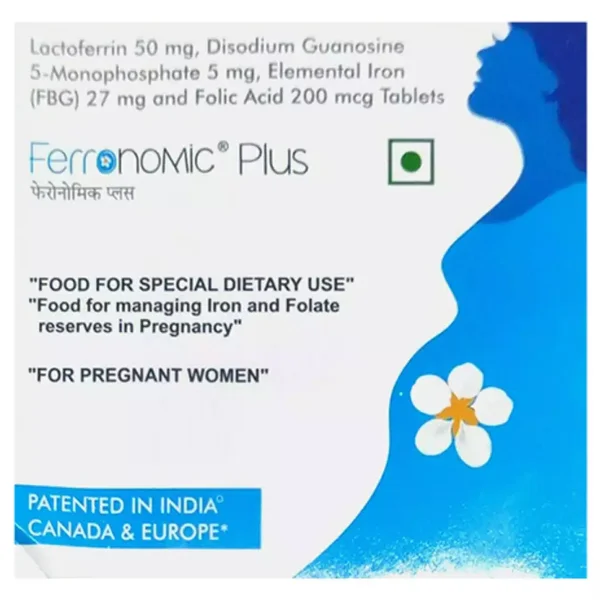 Ferronomic Plus Tablet 15's, Pack of 15 TABLETS