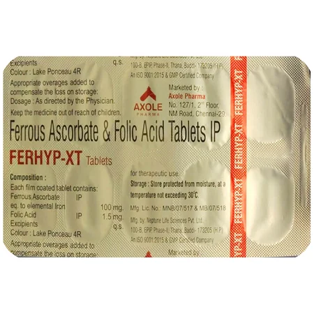 Ferhyp-XT Tablet 10's