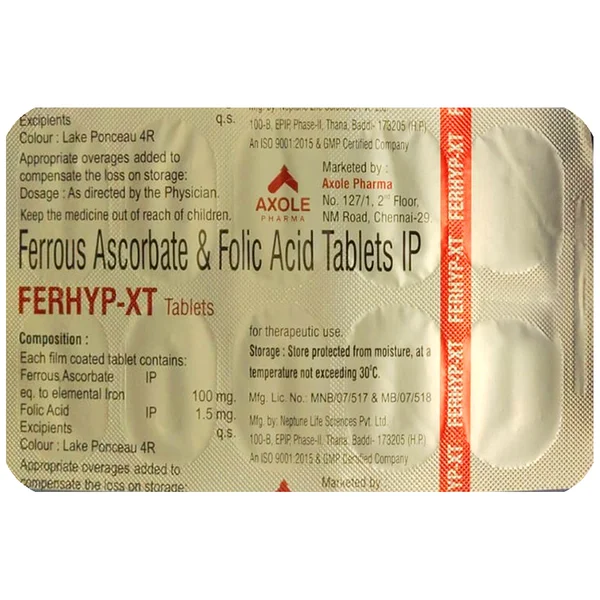 Ferhyp-XT Tablet 10's