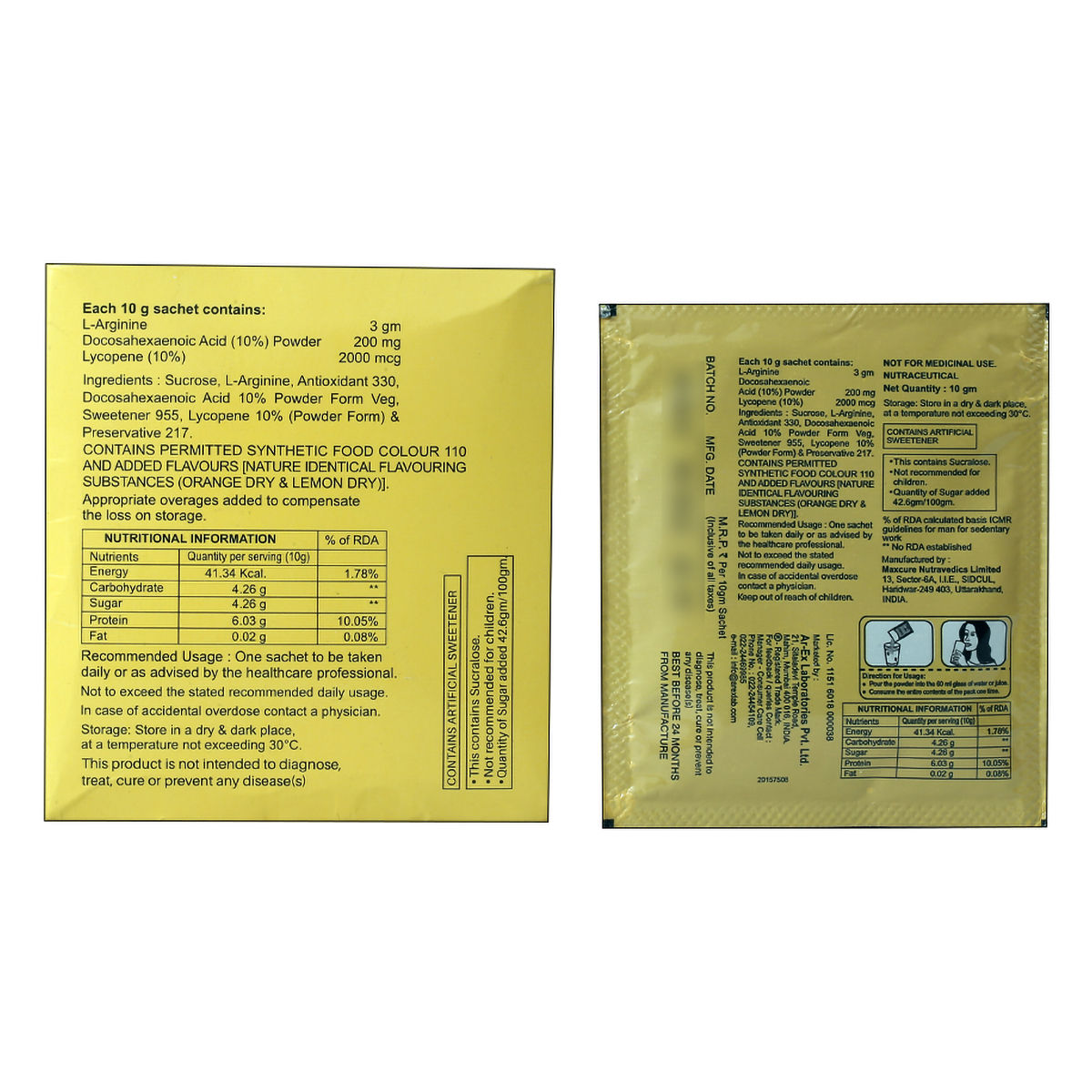 Buy Fetlar Sachet 10 gm Online