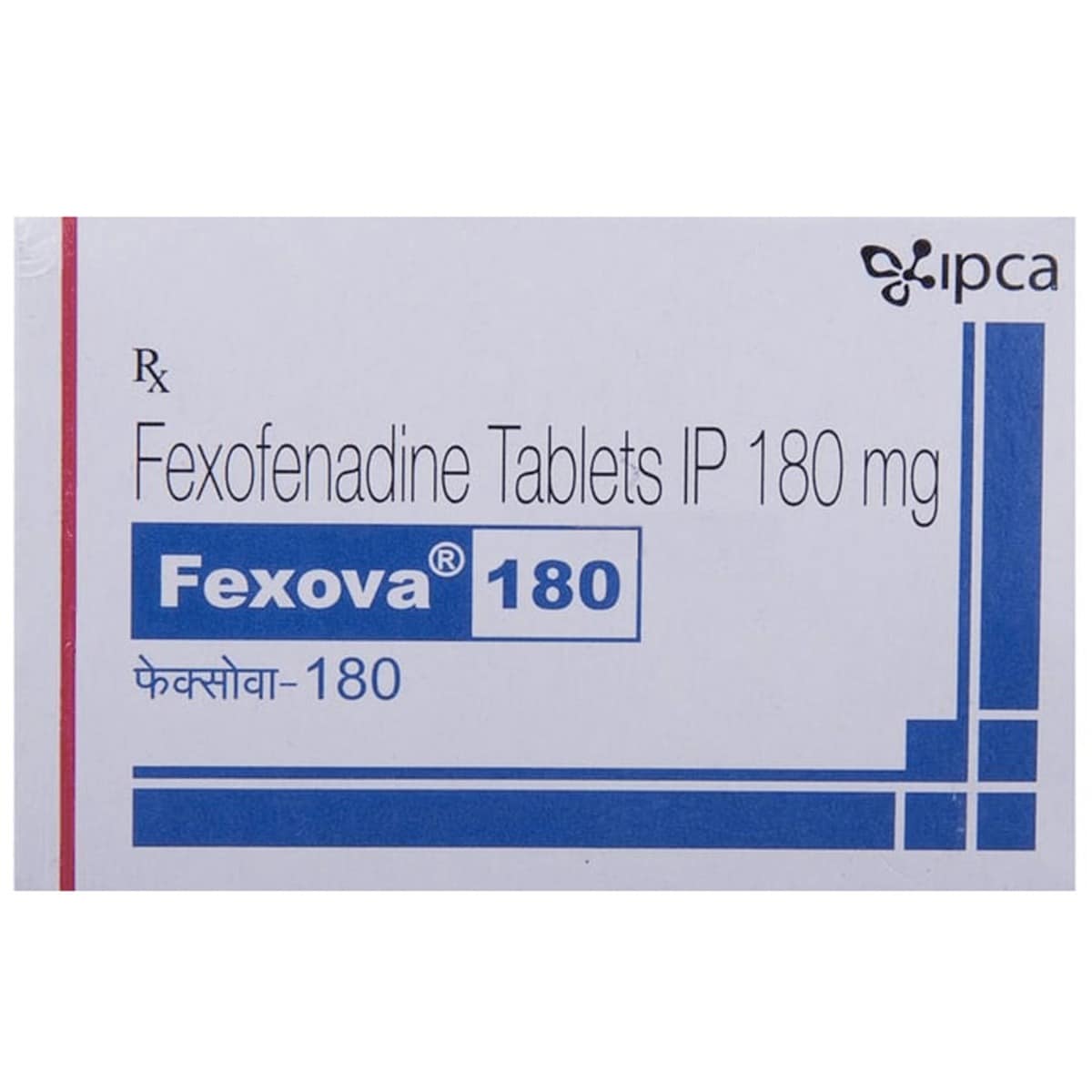 Fexova 180 Tablet 10's, Pack of 10 TABLETS Fexova 180 Tablet 10's, Pack of 10 TABLETS