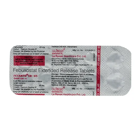 Fexanto ER-40 Tablet 10's