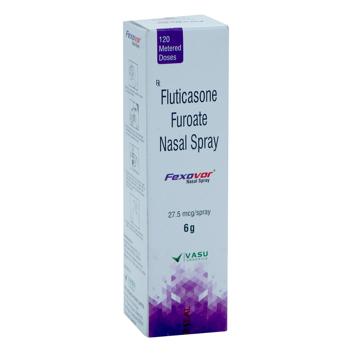 Fexovor 27.5 Nasal Spray 120 MDI, Pack of 1 NASAL SPRAY Fexovor 27.5 Nasal Spray 120 MDI, Pack of 1 NASAL SPRAY