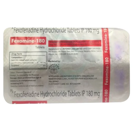 Fexomine-180 Tablet 10'S