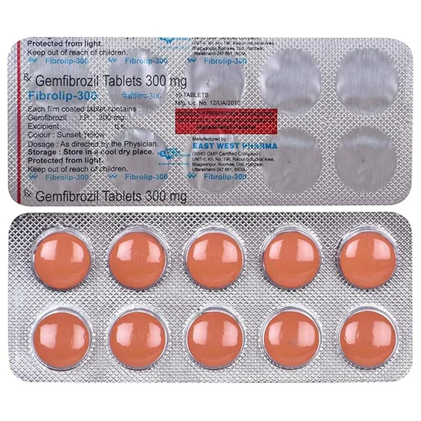 Fibrolip 300 Tablet 10's