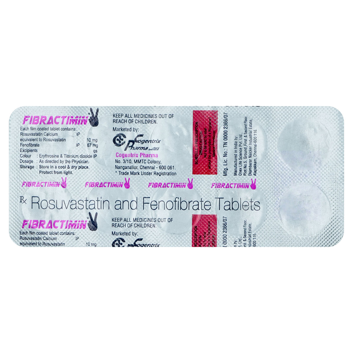Fibractimin Tablet 10's, Pack of 10 Fibractimin Tablet 10's, Pack of 10