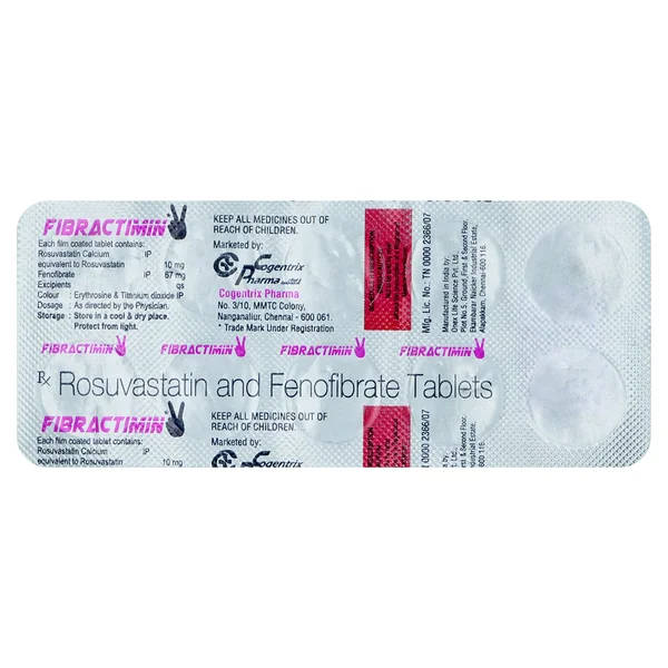 Fibractimin Tablet 10's, Pack of 10