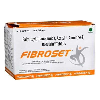 Fibroset Tablet 10's, Pack of 10