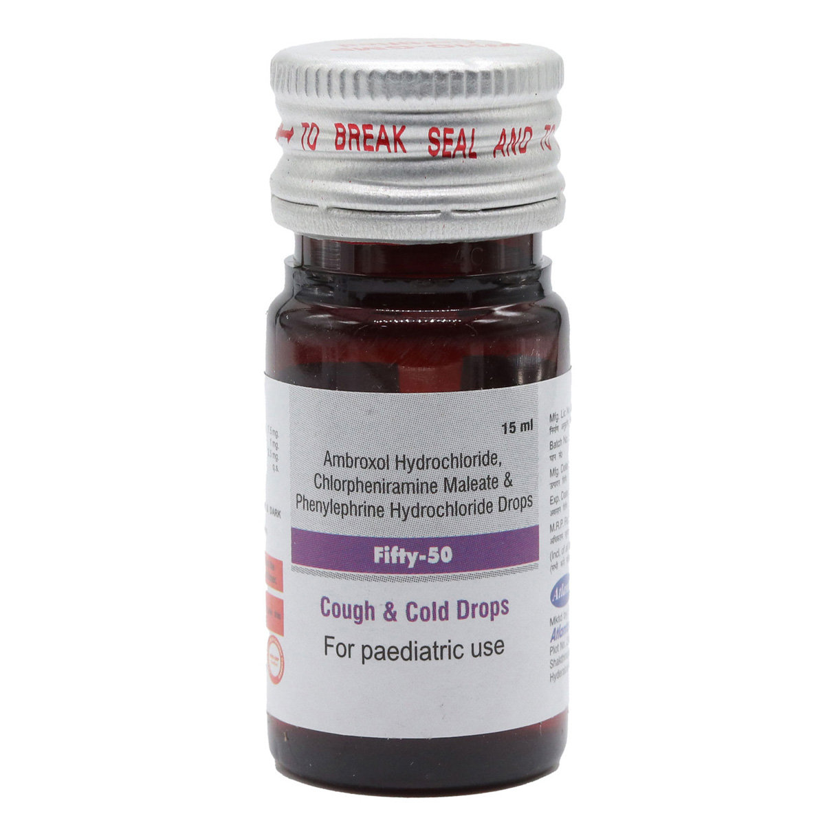 Fifty 50 Drops 15 ml, Pack of 1 Fifty 50 Drops 15 ml, Pack of 1