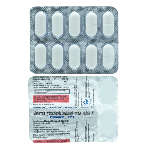 Figomet-SR 1 Tablet 10's