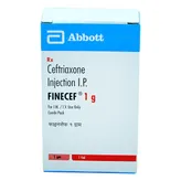 Finecef 1 gm Injection 1's, Pack of 1 INJECTION