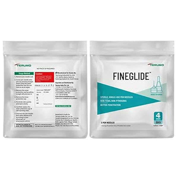 Fineglide Pen Needles 4Mmx32G, 5 Count