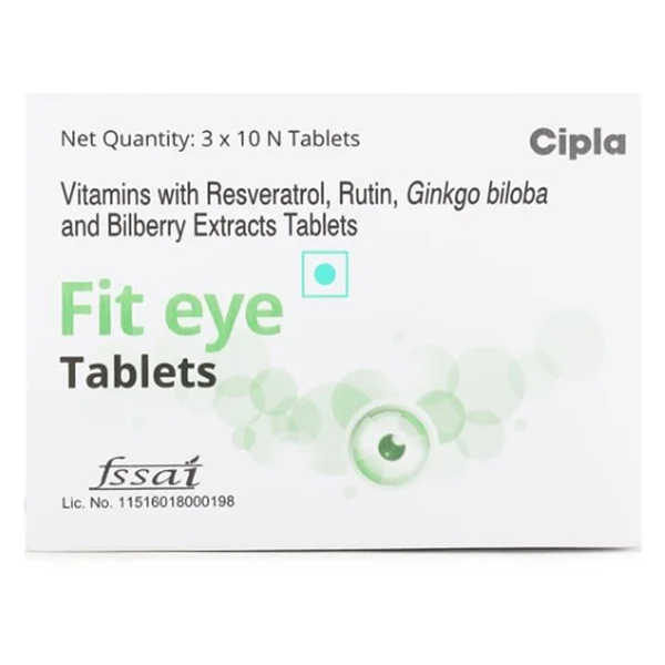 Fit Eye Tablet 10's, Pack of 10 TABLETS
