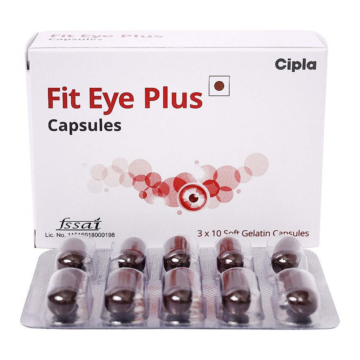 Buy Fit Eye Plus Softgelatin Capsule 10's Online