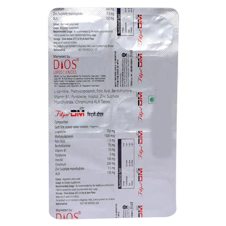Fitjee DM Tablet 10's