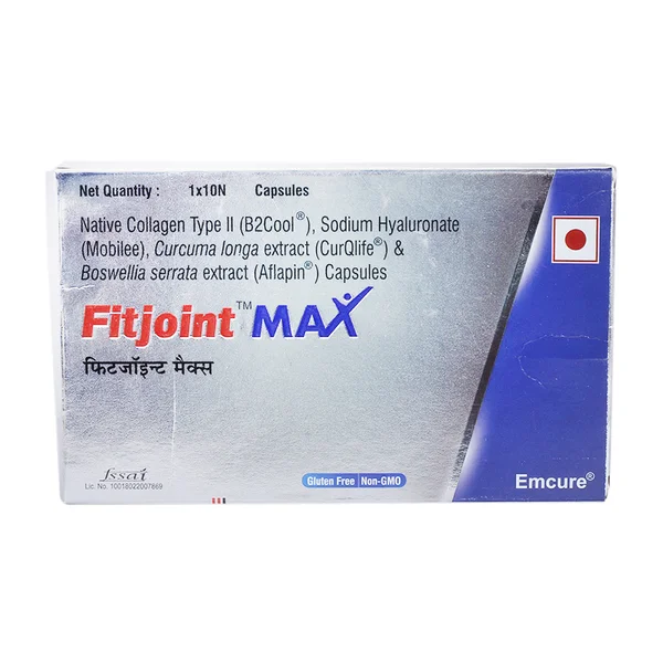 Fitjoint Max Capsule 10's, Pack of 10