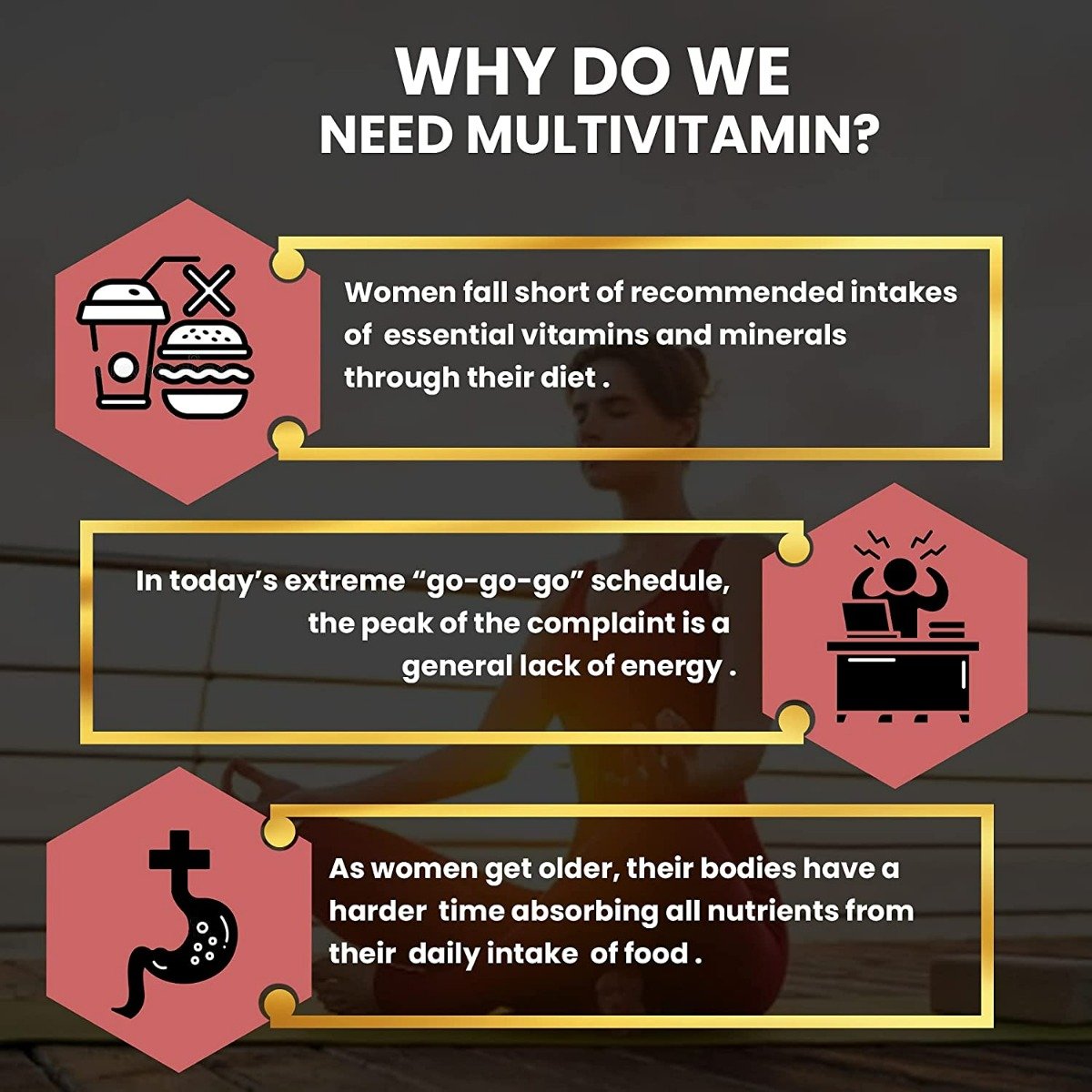 Fitspire Fit Women Multivitamin, 60 Tablets, Pack of 1 Fitspire Fit Women Multivitamin, 60 Tablets, Pack of 1