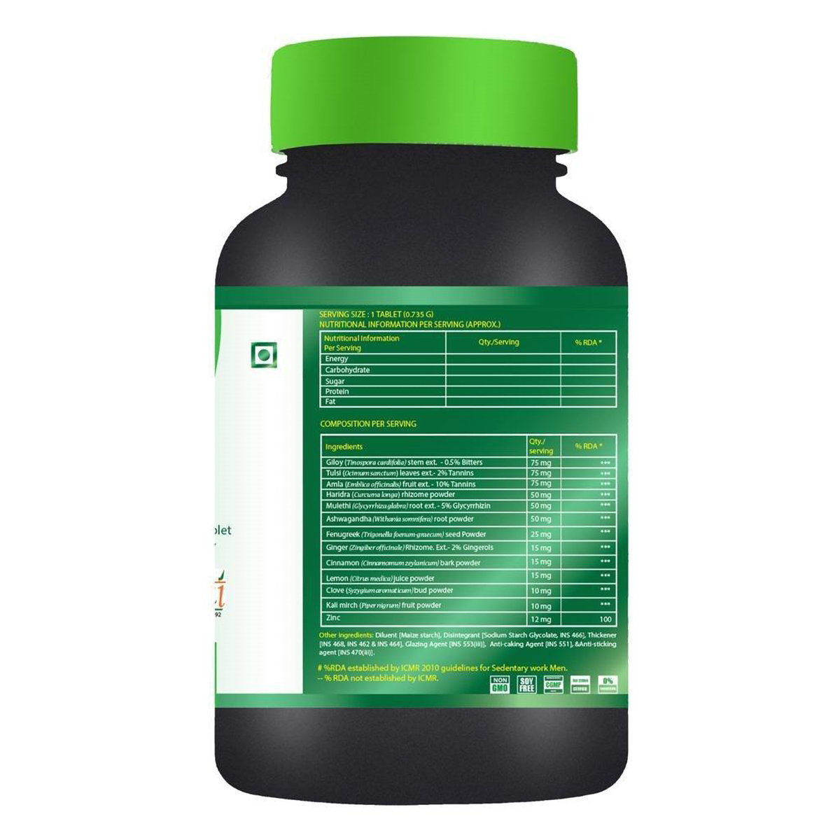 Fitspire Immunity Booster, 60 Tablets, Pack of 1 Fitspire Immunity Booster, 60 Tablets, Pack of 1