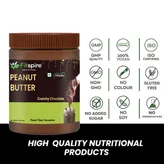 Fitspire Crunchy Chocolate Flavour Peanut Butter, 340 gm, Pack of 1