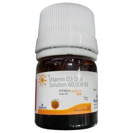 Fitrol-Nano Sugar Free Butterscotch Flavour Oral Solution 5 ml