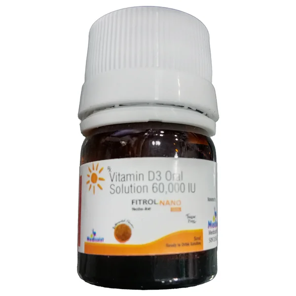 Fitrol-Nano Sugar Free Butterscotch Flavour Oral Solution 5 ml