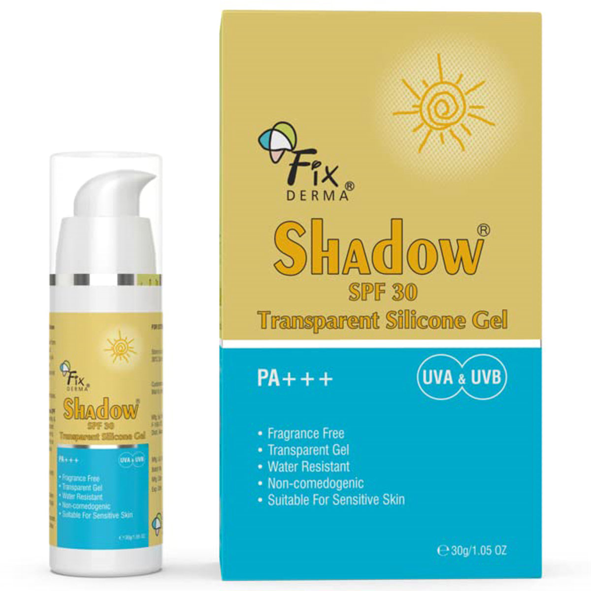 Fixderma Shadow Spf 30 Silicone Gel 30 gm, Pack of 1 Fixderma Shadow Spf 30 Silicone Gel 30 gm, Pack of 1