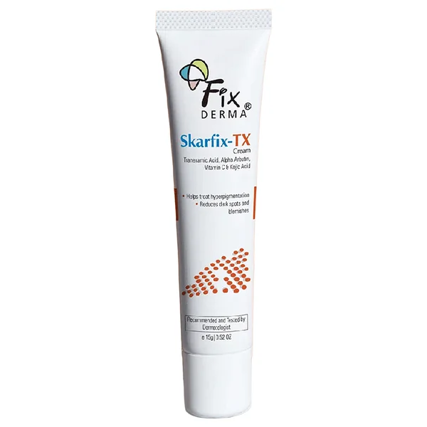 Fixderma Skarfix-TX Face Cream with 2% Kojic Acid, 30gm - For Pigmentation, Blemishes & Dark Spots