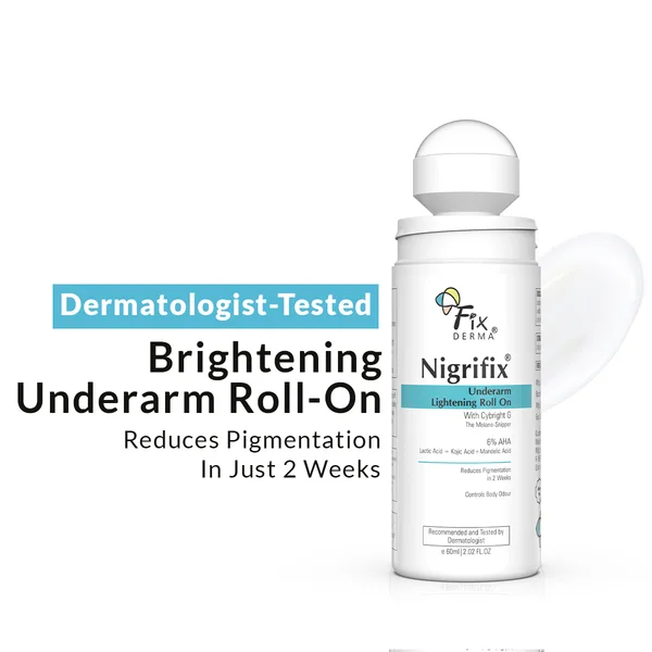 Fixderma Nigrifix Underarm Roll On, 60 ml