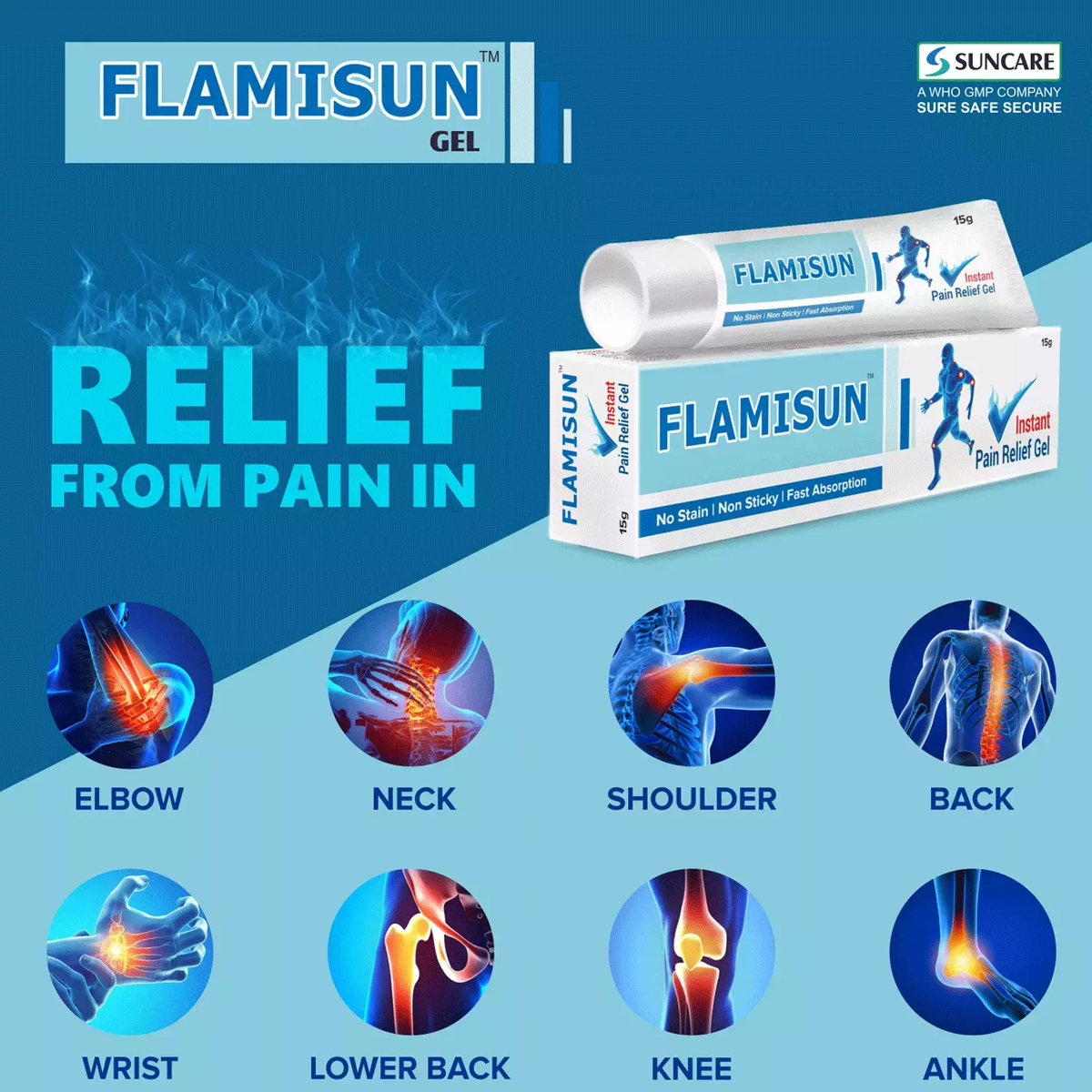 Flamisun Gel 15 gm, Pack of 1 Gel Flamisun Gel 15 gm, Pack of 1 Gel