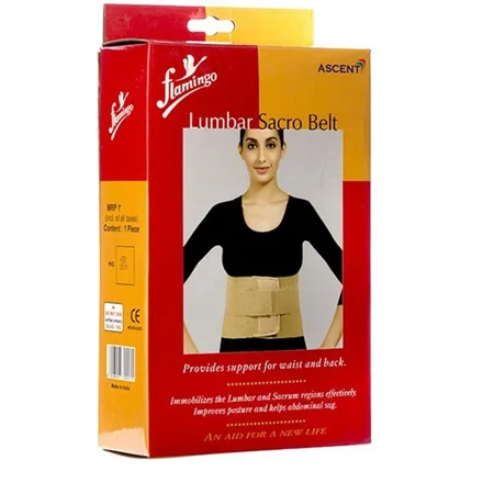 Flamingo Lumbar Sacro Belt Medium, 1 Count
