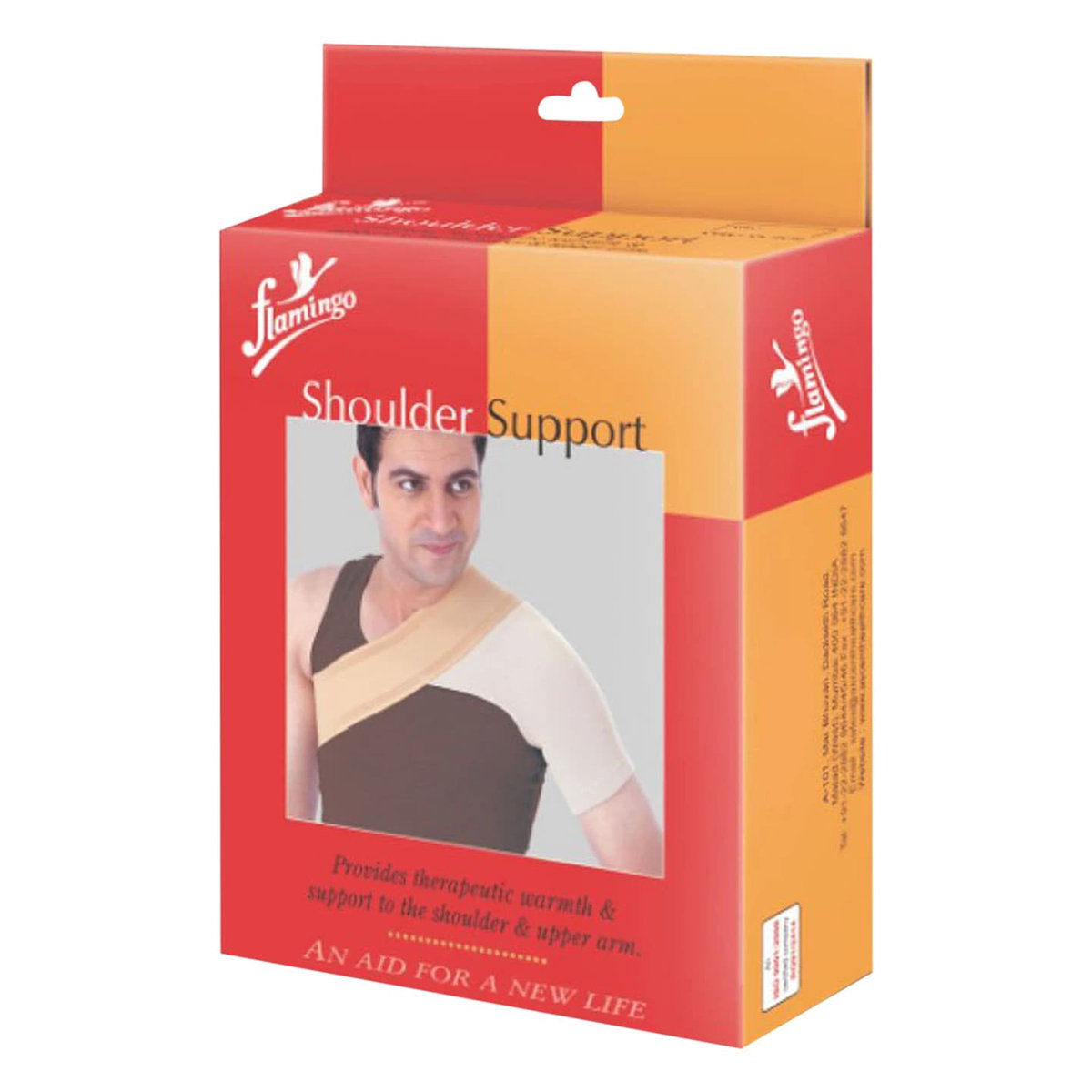 Flamingo Shoulder Support for Right/Left Shoulder Medium, 1 Count, Pack of 1 Flamingo Shoulder Support for Right/Left Shoulder Medium, 1 Count, Pack of 1