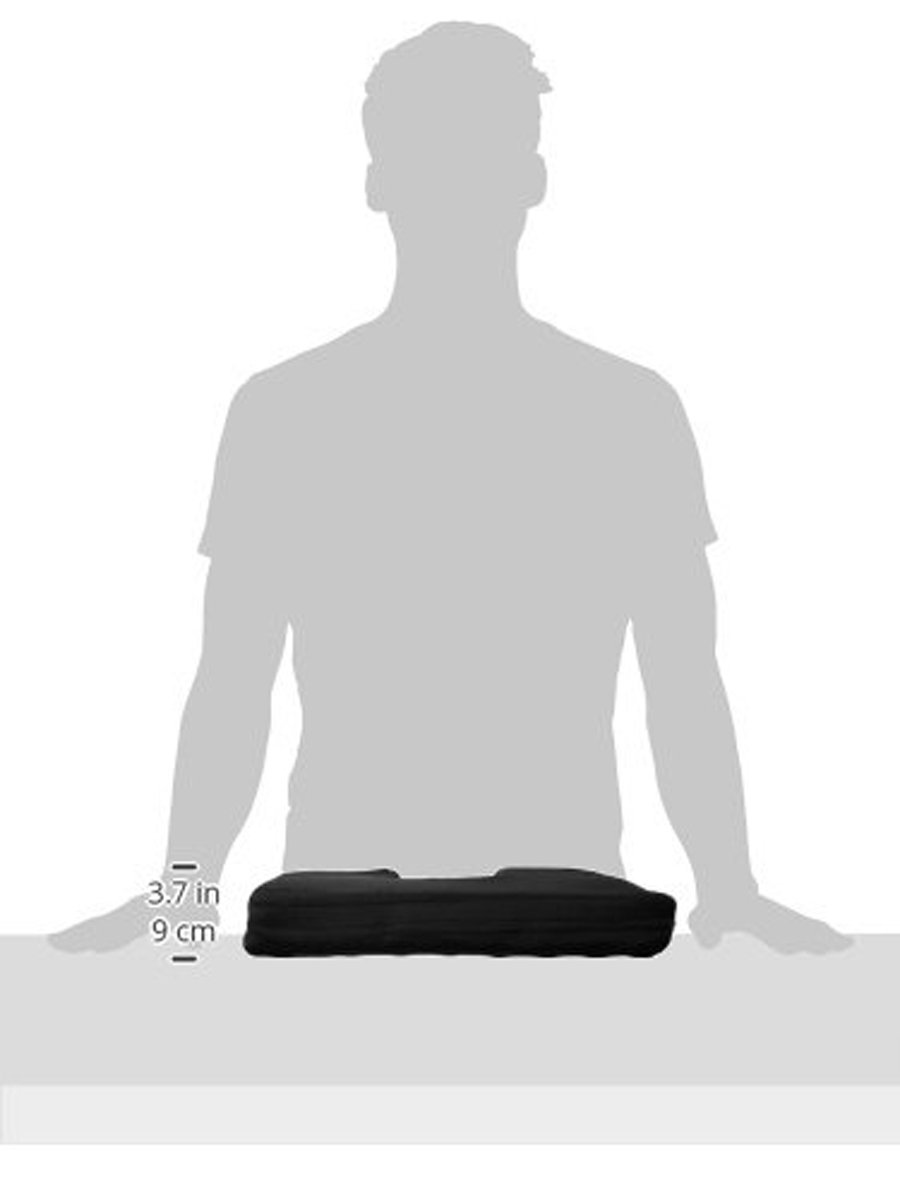 Flamingo Soft Coccyx Cushion Black Universal, 1 Count, Pack of 1 Flamingo Soft Coccyx Cushion Black Universal, 1 Count, Pack of 1