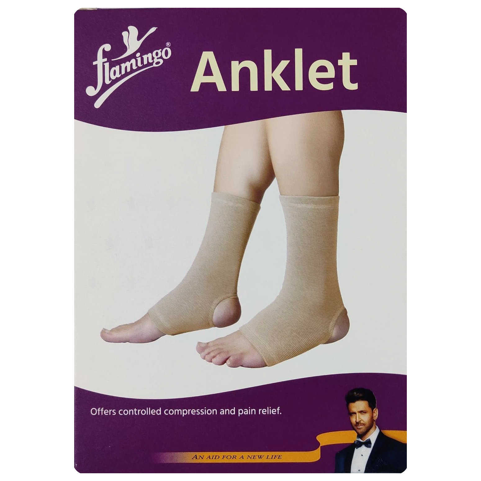 Flamingo Anklet XXL,1 Pair, Pack of 1 Flamingo Anklet XXL,1 Pair, Pack of 1