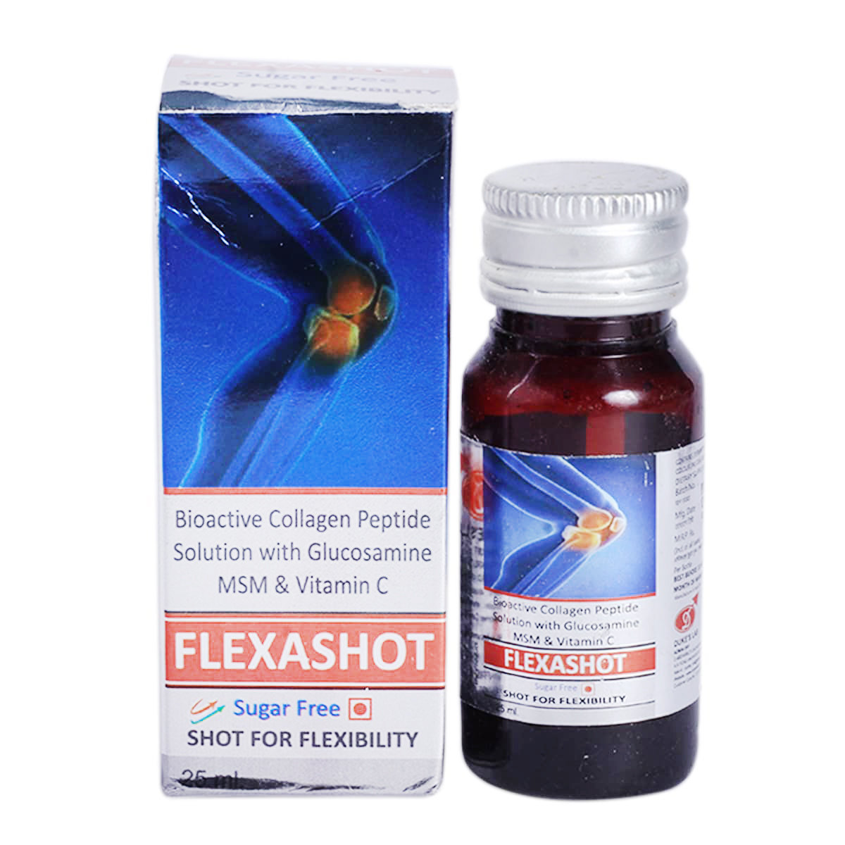 Flexashot Sugar Free Solution 25 ml, Pack of 1 Flexashot Sugar Free Solution 25 ml, Pack of 1