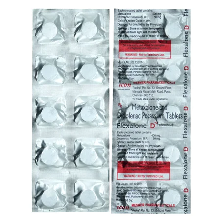 Flexalone D Tablet 10's