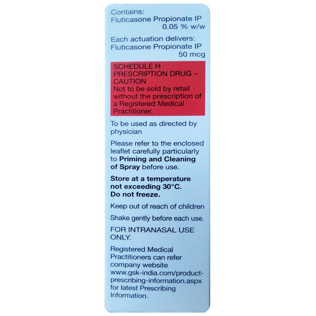 Flixonase Innospray Nasal Spray 120 MDI, Pack of 1 NASAL SPRAY Flixonase Innospray Nasal Spray 120 MDI, Pack of 1 NASAL SPRAY