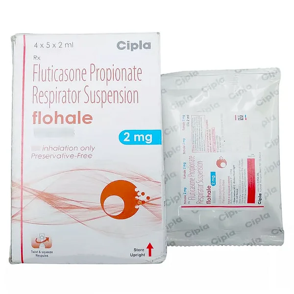 Flohale 2 mg Respules 2 ml, Pack of 5 RespulesS